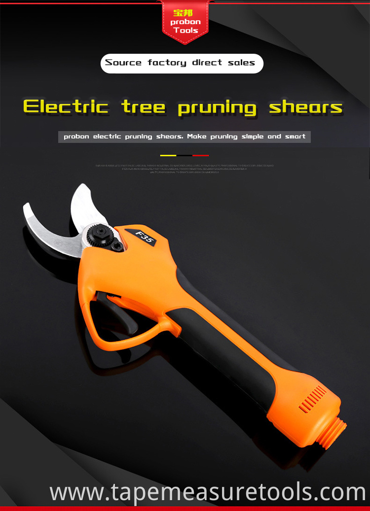 Good quality wired electric pruning shears tree trimmer branch trimming scissors cord pruner garden scissors